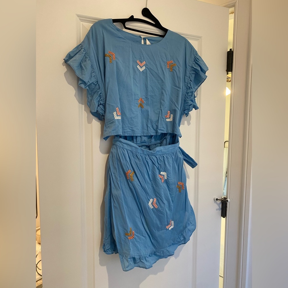 Wrap Mini Dress